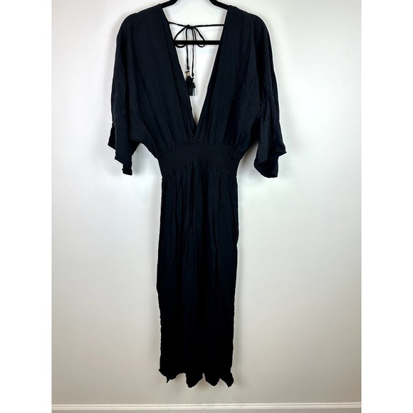 NWT L*Space Sungazer Dress Black size SML Retail $165 - Picture 1 of 8